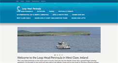 Desktop Screenshot of loopheadclare.com